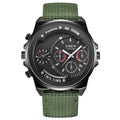Men Cheap Big Watches Students Fashion Nylon Band Simple Date Sports Quartz Watch Erkek Barato Saat Relogios Masculinos 2024