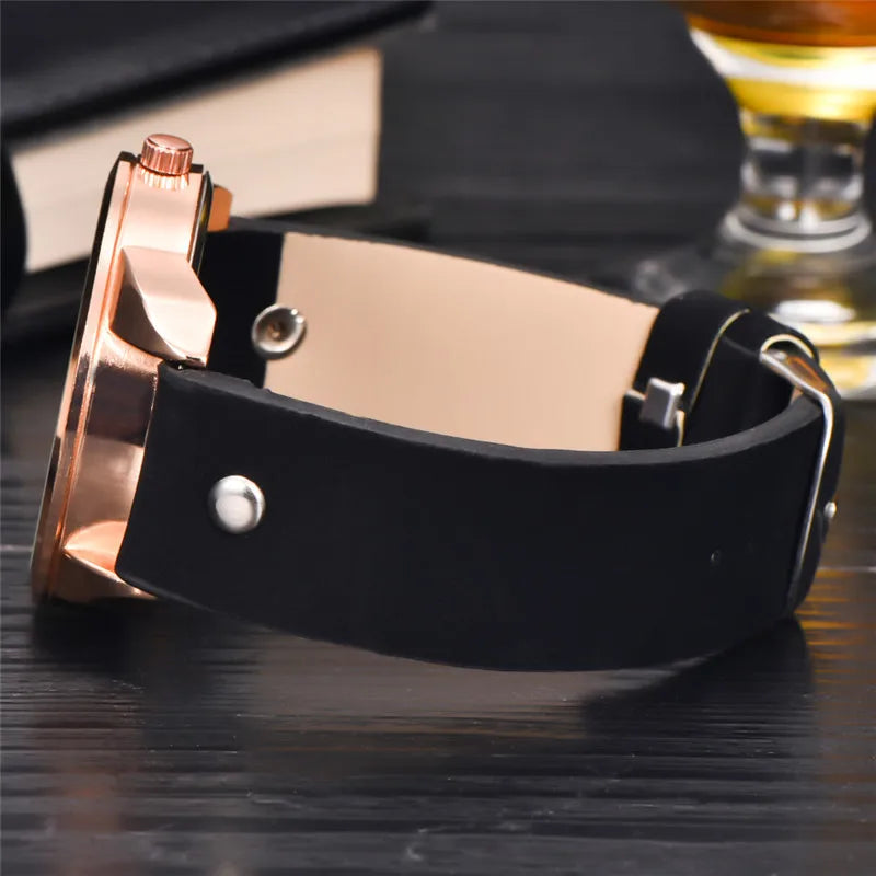 Men Original Brand Watches Fashion Leather Band Simple Gifts Watch Erkek Barato Saat Montre Homme Reloj Hombre Relogio Masculino