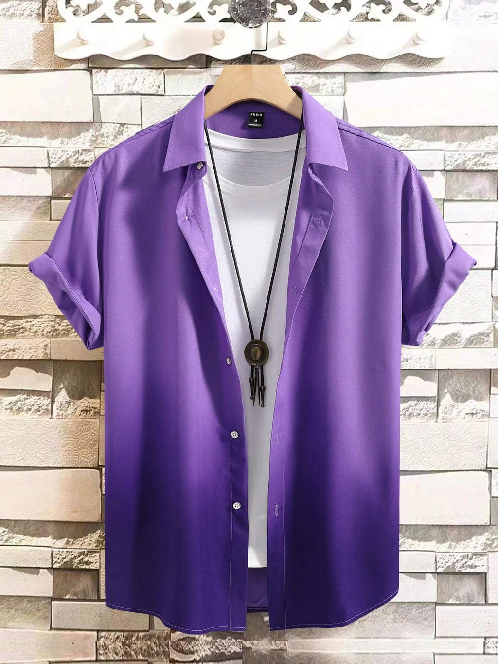 2025 Men's Shirt Summer Clothing Gradient Design Graphic 3D Print Shirts Short Sleeve Tops Streetwear  Casual Hawaiian Shirts