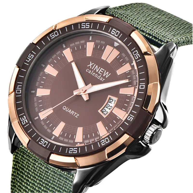 Children Cheap Watches Reloj Hombre Students Boys Fashion Nylon Band Simple Date Quartz Watch Erkek Barato Saat Montre Homme