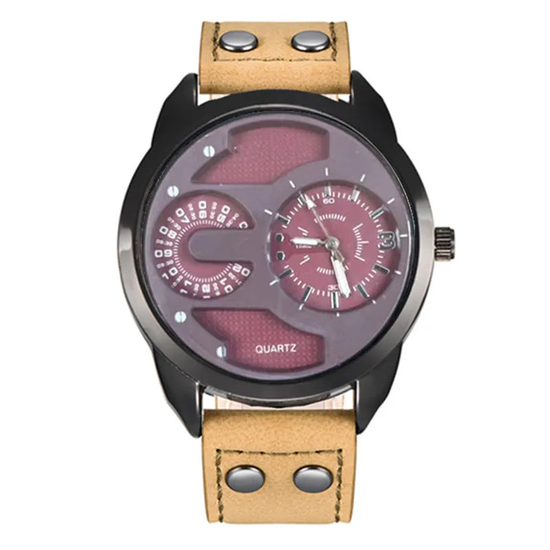 Men Original Brand Watches Fashion Leather Band Simple Gifts Watch Erkek Barato Saat Montre Homme Reloj Hombre Relogio Masculino