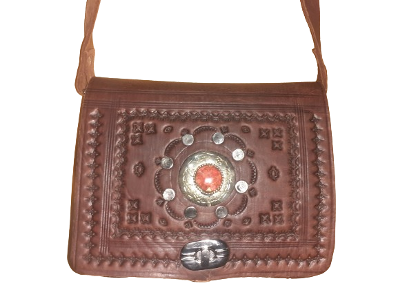 Bolso doble bolsillo pequeño click piedra