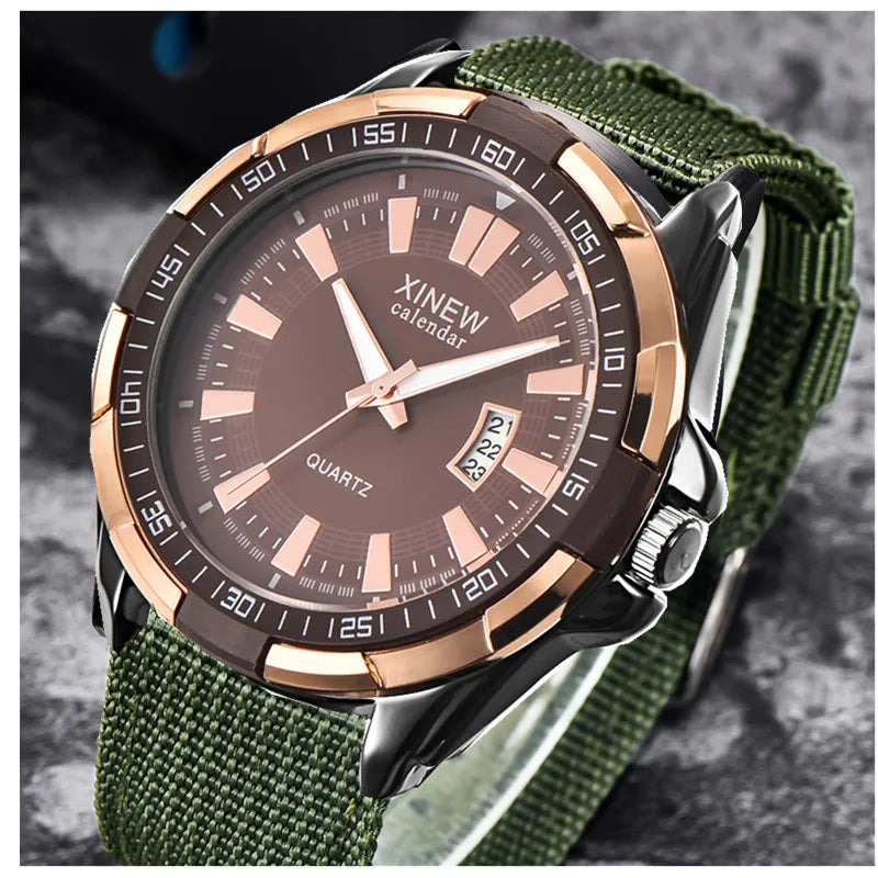 Children Cheap Watches Reloj Hombre Students Boys Fashion Nylon Band Simple Date Quartz Watch Erkek Barato Saat Montre Homme