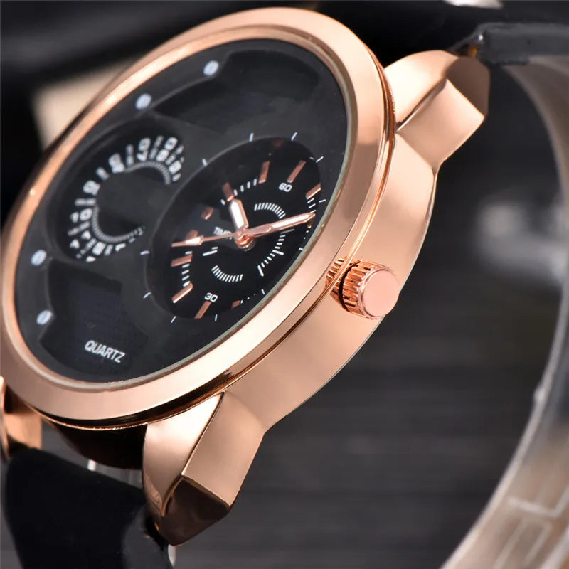 Men Original Brand Watches Fashion Leather Band Simple Gifts Watch Erkek Barato Saat Montre Homme Reloj Hombre Relogio Masculino