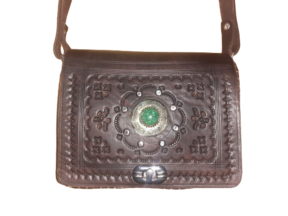 Bolso doble bolsillo pequeño click piedra