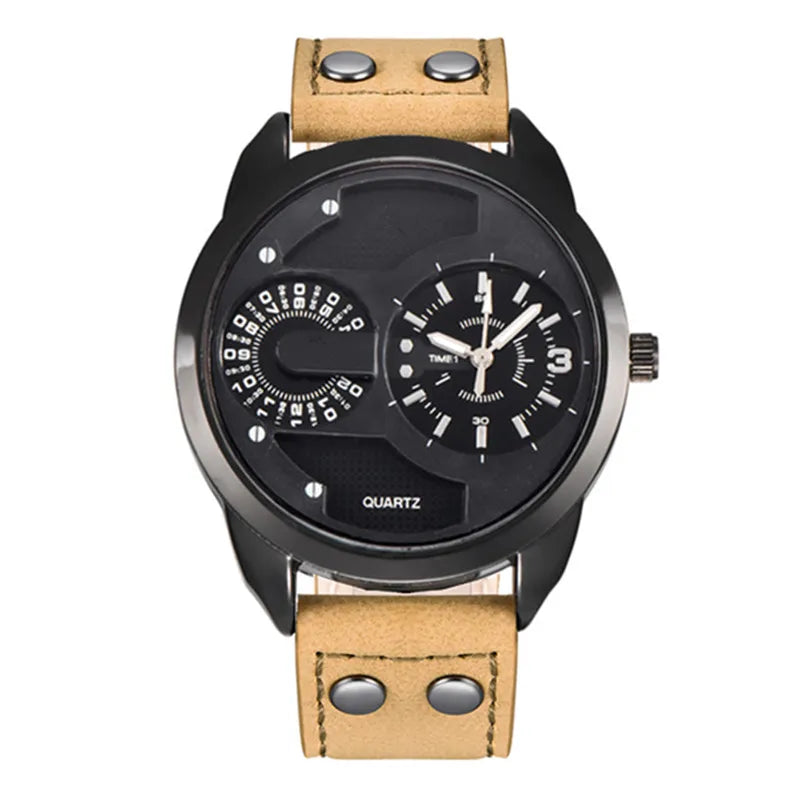 Men Original Brand Watches Fashion Leather Band Simple Gifts Watch Erkek Barato Saat Montre Homme Reloj Hombre Relogio Masculino