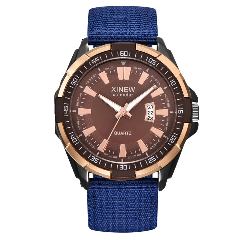 Children Cheap Watches Reloj Hombre Students Boys Fashion Nylon Band Simple Date Quartz Watch Erkek Barato Saat Montre Homme
