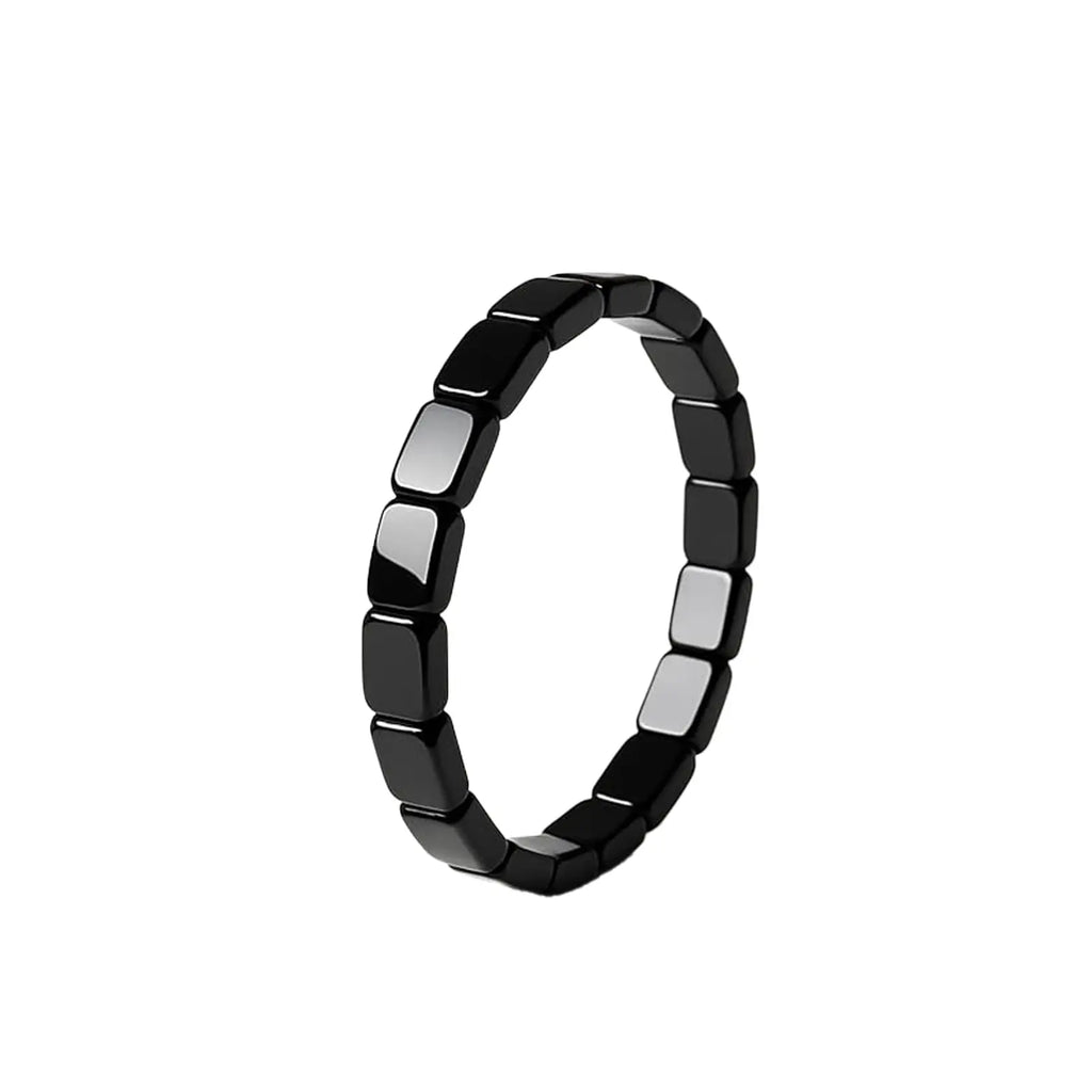 Hematite Bracelet For Men Reclaim Your Edge Confidence Natural Hematite Stone Beaded Stretch Healing Bracelets Gift Jewelry