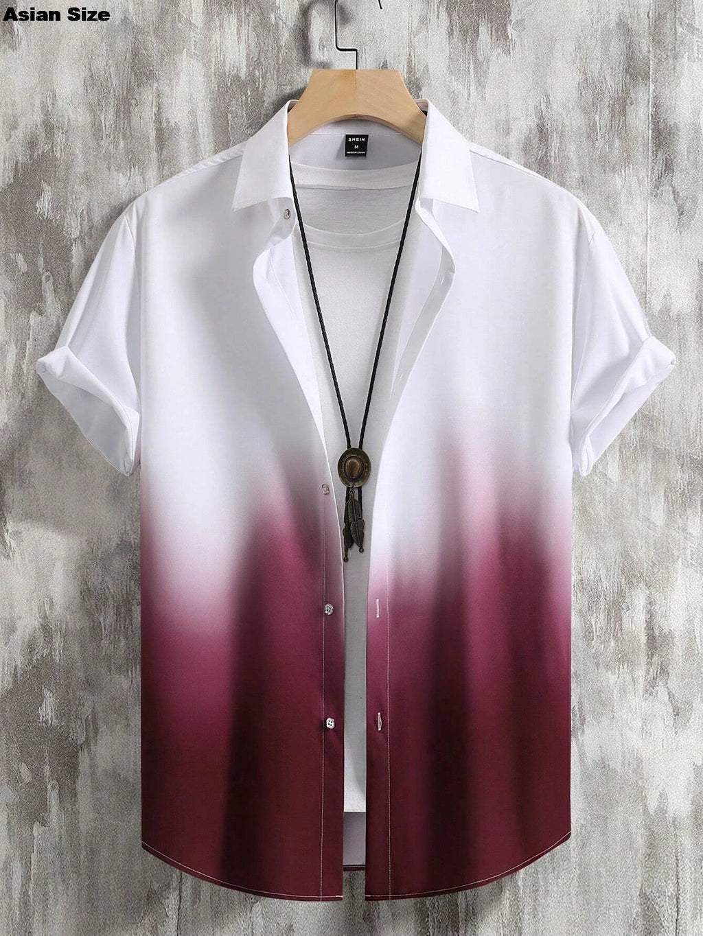 2025 Men's Shirt Summer Clothing Gradient Design Graphic 3D Print Shirts Short Sleeve Tops Streetwear  Casual Hawaiian Shirts