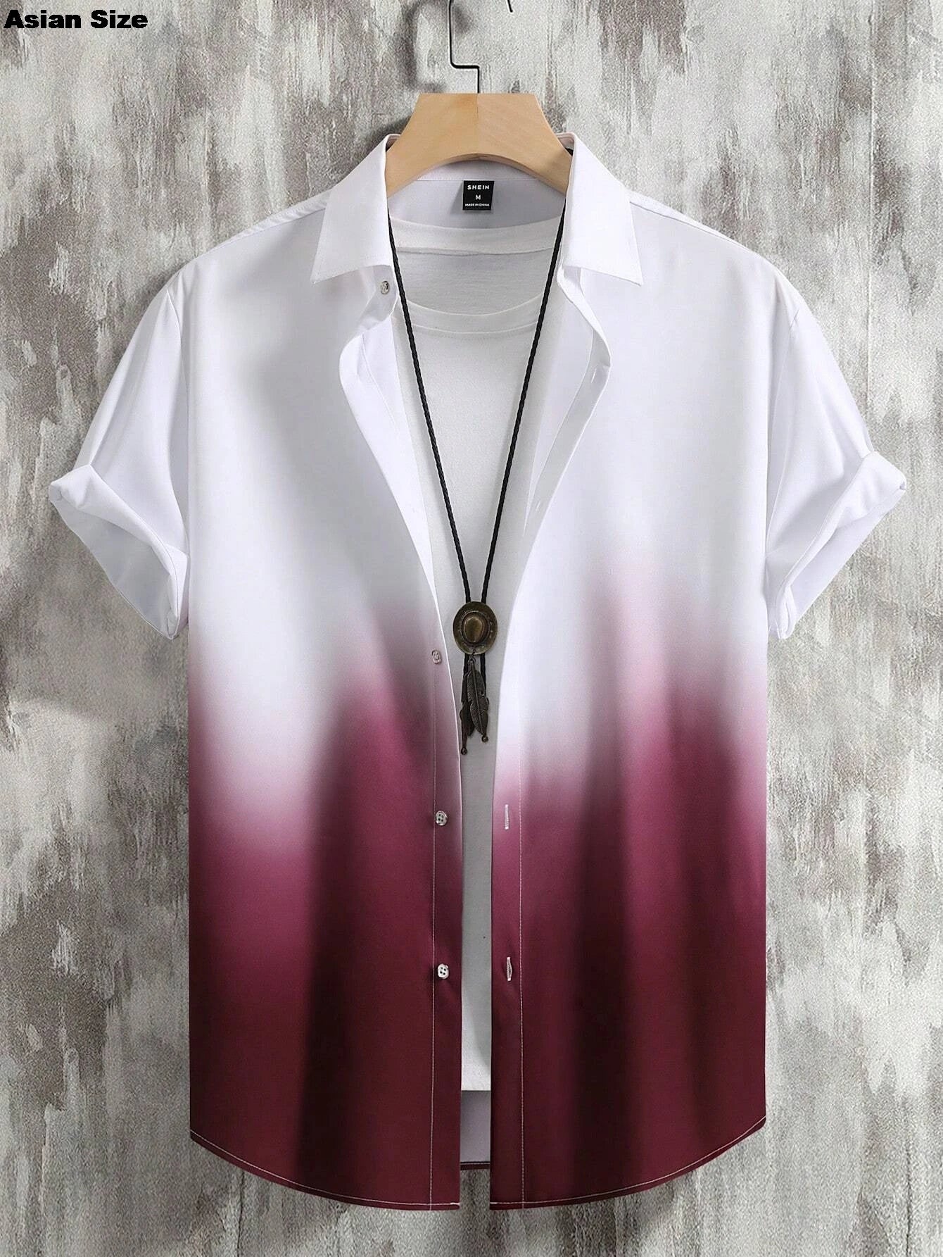 2025 Men's Shirt Summer Clothing Gradient Design Graphic 3D Print Shirts Short Sleeve Tops Streetwear  Casual Hawaiian Shirts