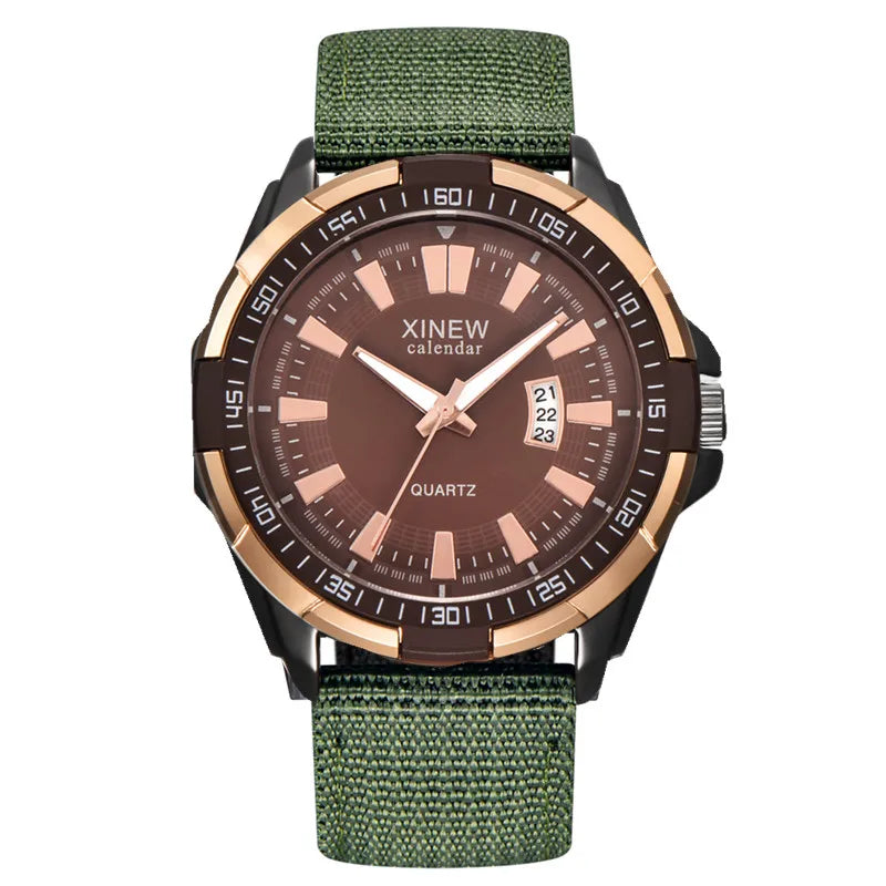 Children Cheap Watches Reloj Hombre Students Boys Fashion Nylon Band Simple Date Quartz Watch Erkek Barato Saat Montre Homme