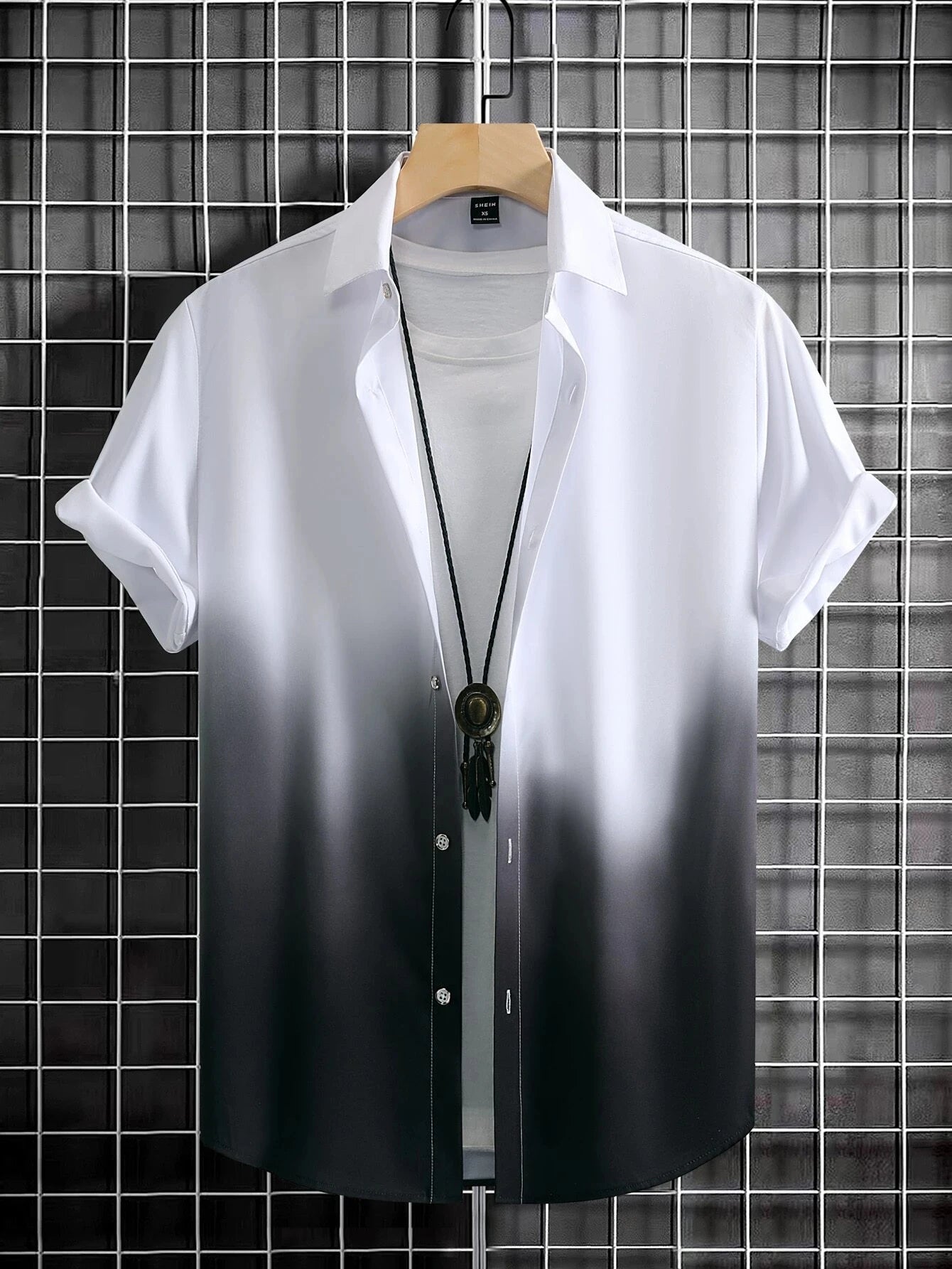 2025 Men's Shirt Summer Clothing Gradient Design Graphic 3D Print Shirts Short Sleeve Tops Streetwear  Casual Hawaiian Shirts