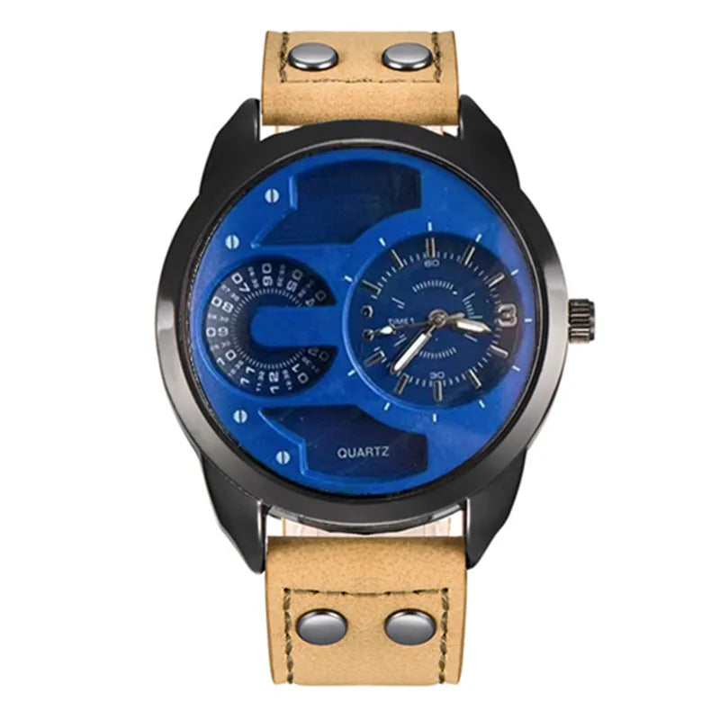 Men Original Brand Watches Fashion Leather Band Simple Gifts Watch Erkek Barato Saat Montre Homme Reloj Hombre Relogio Masculino